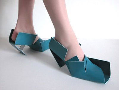Zapatos Origami para hacertelos tu misma